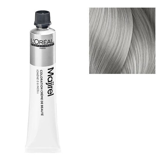 Coloration permanente Majirel 9.1 blond tr&egrave;s clair cendr&eacute;