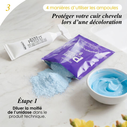Ampoule de protection des cheveux Keraprotect Unidose 10ml