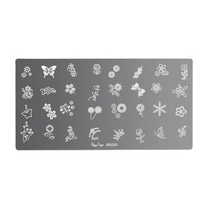 Plaque de stamping nail art 5,  Plaque de stamping nail art 5