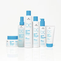 Masque hydratant cheveux normaux &agrave; secs ou boucl&eacute;s BC Moisture Kick 30ml