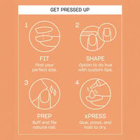 Faux ongles xpress/on pass my towel