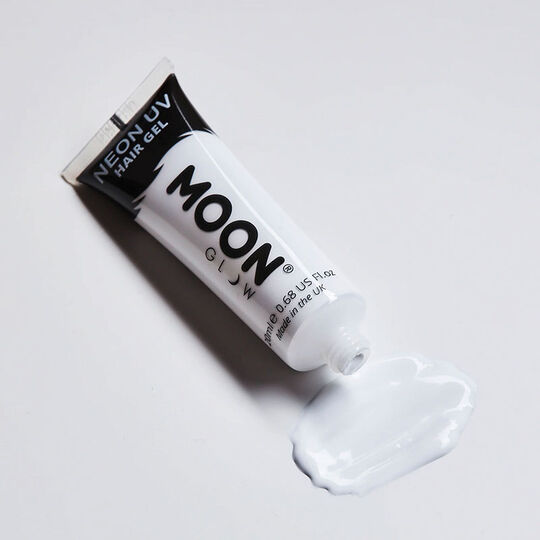 Gel coloré néon Moon Glow blanc,  Gel coloré néon Moon Glow blanc
