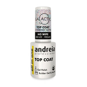 Top coat semi-permanent stardust glitter