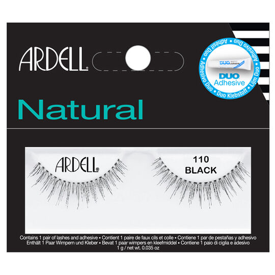 Faux cils &agrave; coller Natural Black 110