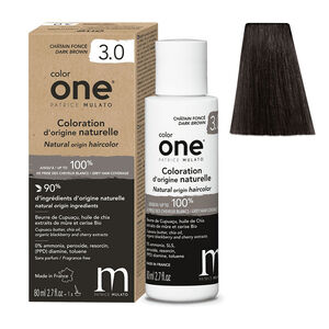 Coloration d'origine naturelle Color One 3.0 ch&acirc;tain fonc&eacute;