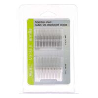 Lot de 2 Sabots pour tondeuse Wahl Ermila Moser 1400 Métal 1,5 et 4,5 mm,  Lot de 2 Sabots pour tondeuse Wahl Ermila Moser 1400 Métal 1,5 et 4,5 mm