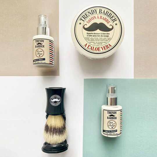 Blaireau de rasage pure soie,  Blaireau de rasage pure soie