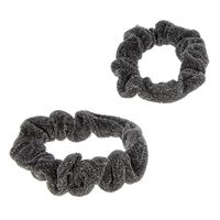 Duo de chouchous brillants argent&eacute;