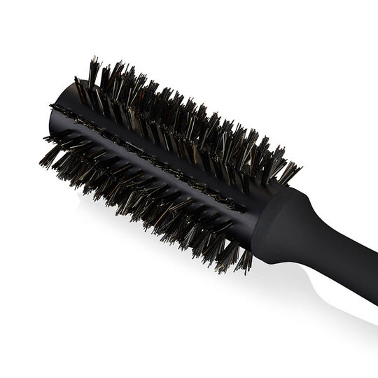 Brosse ronde en poils naturels 28mm