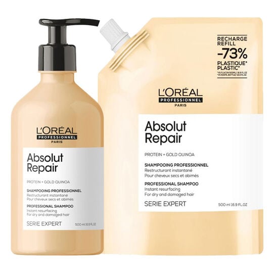 Duo recharge Absolut Repair + shampooing 500ml