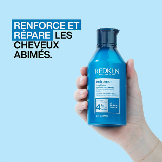 Apr&egrave;s shampooing fortifiant Extreme pour cheveux ab&icirc;m&eacute;s