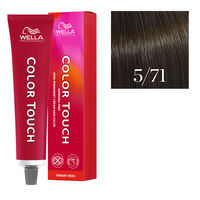 Coloration semi-permanente Color Touch 5/71 ch&acirc;tain clair marron cendr&eacute;
