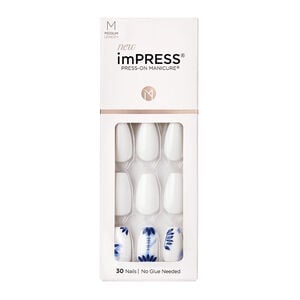 Faux ongles impress tye dye,  Faux ongles impress tye dye
