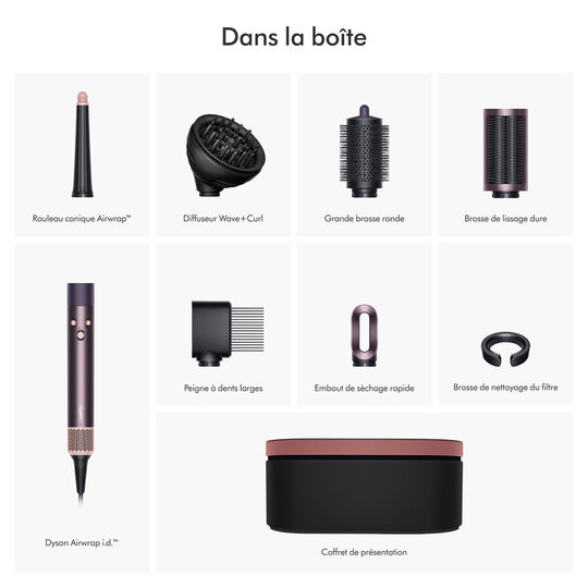 Airwrap i.d. &eacute;dition limit&eacute;e f&ecirc;te des m&egrave;res cheveux boucl&eacute;s fris&eacute;s