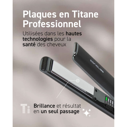 Lisseur C1 digital Soft Touch Chrome