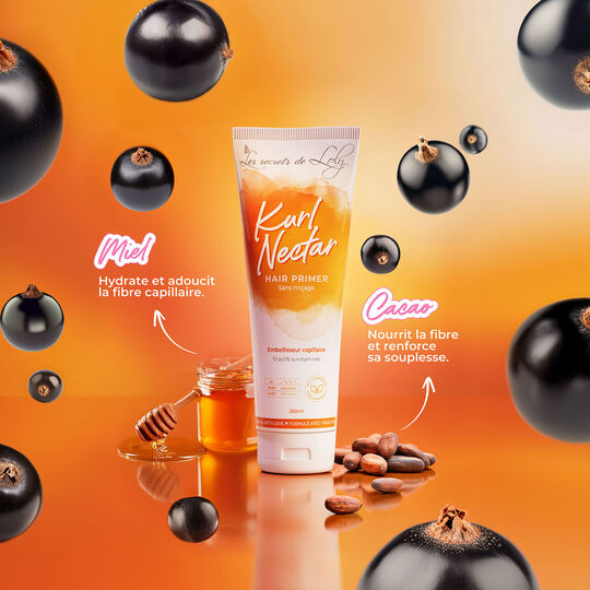 Embellisseur capillaire sans rin&ccedil;age Kurl Nectar