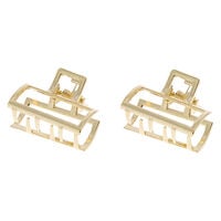 Mini pinces m&eacute;tal dor&eacute;es