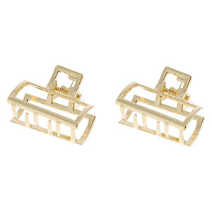 Mini pinces métal dorées