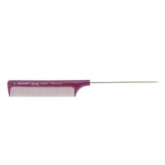 Peigne à queue métal T261 Lilas