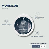 Cire mate Monsieur