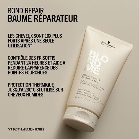 Baume r&eacute;parateur sans rin&ccedil;age Blondme Bond Repair