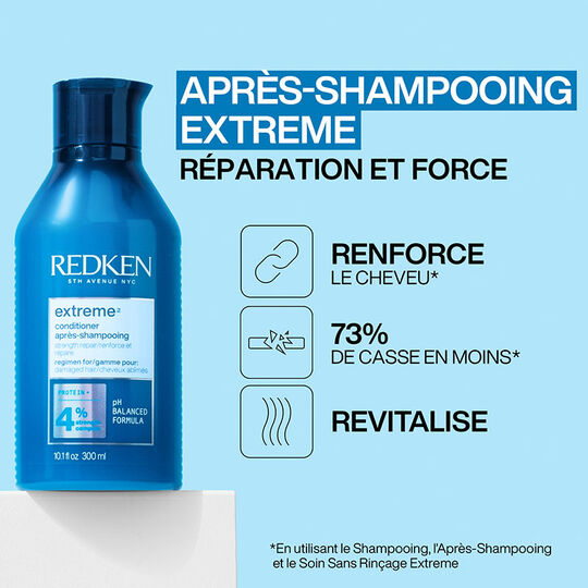 Après shampooing fortifiant Extreme pour cheveux abîmés