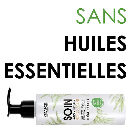 Soin sans rin&ccedil;age nourrissant 12 en 1 Gamme Nature