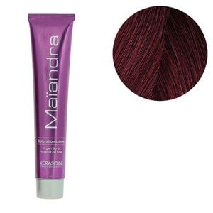 Coloration permanente Maïandra 5.62 châtain clair rouge irisé,  Coloration permanente Maïandra 5.62 châtain clair rouge irisé