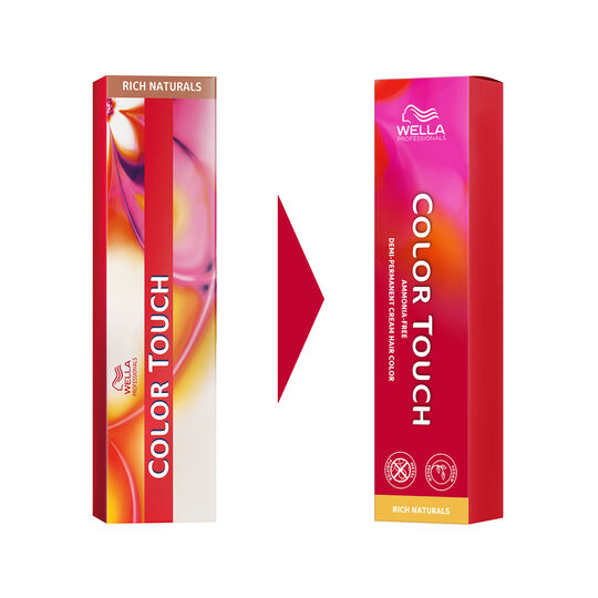 Coloration semi-permanente Color Touch 5/37 ch&acirc;tain clair dor&eacute; marron