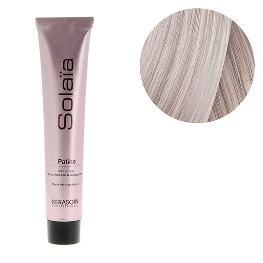 Patine Sola&iuml;a 10.21 blond tr&egrave;s tr&egrave;s clair iris&eacute; cendr&eacute;