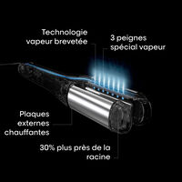 Duo SteamPod 4 &eacute;dition limit&eacute;e Meteora et soin lissant