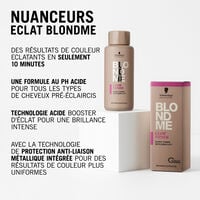 Patine nuanceur &eacute;clat Blondme 9.5-41 sable