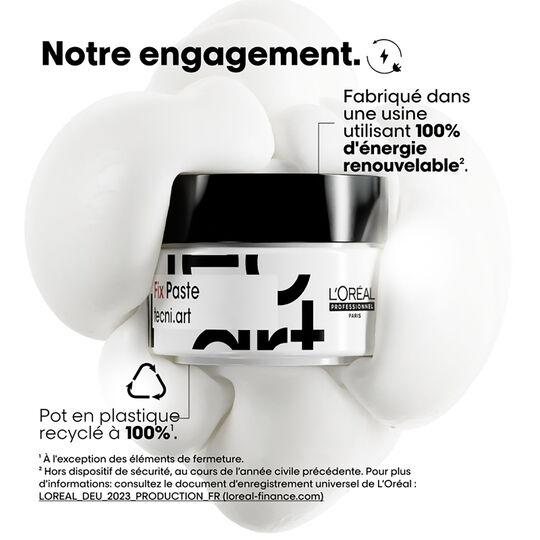 Pâte de coiffage forte Fix Paste Techni.Art