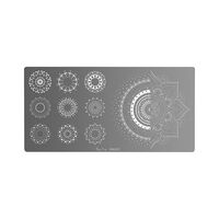 Plaque de stamping Mandala,  Plaque de stamping Mandala