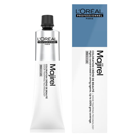 Coloration cr&egrave;me de beaut&eacute; Majirel 9.12 blond tr&egrave;s clair cendr&eacute; iris&eacute;
