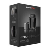 Rasoir simple grille avec lumi&egrave;re d&eacute;sinfectante UVFOIL01