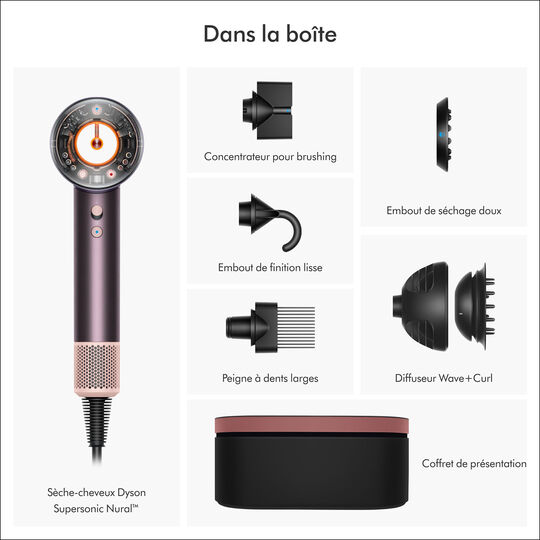 S&egrave;che-cheveux Nural &eacute;dition limit&eacute;e f&ecirc;te des m&egrave;res
