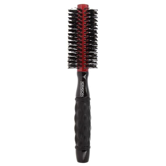 Brosse ronde à brushing sanglier et picots 18mm