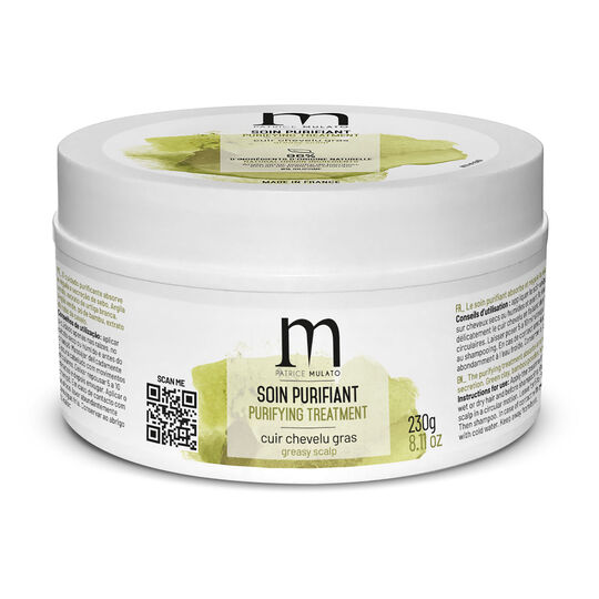 Soin purifiant cuir chevelu gras