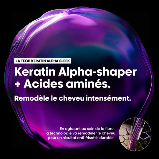 Masque disciplinant Keratin Alpha Sleek 500 ml