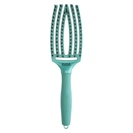 Brosse d&eacute;m&ecirc;lante Fingerbrush &eacute;dition limit&eacute;e And Beyond earth green
