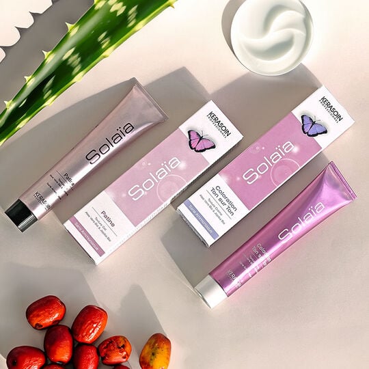 Coloration ton sur ton Sola&iuml;a 1.0 noir