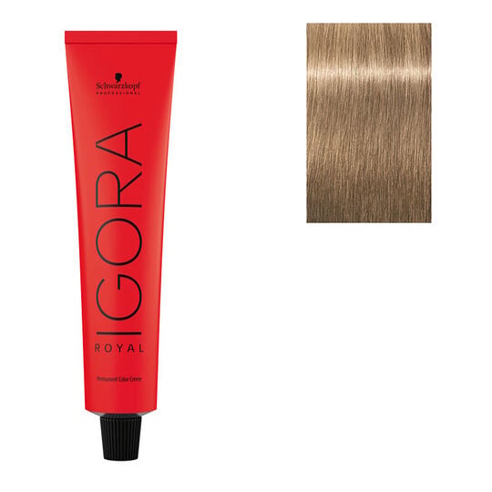 Coloration permanente Igora Royal 8-0 blond clair naturel