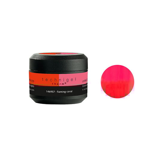 Gel de couleur UV & LED thermo Magic Style flaming coral