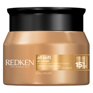Masque hydratation intense All-in Mask All Soft 250 ml