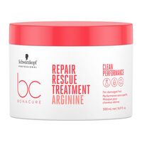 Masque réparateur pour cheveux abîmés BC Repair Rescue 500ml,  Masque réparateur pour cheveux abîmés BC Repair Rescue 500ml
