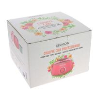 Chauffe cire professionnel rose
