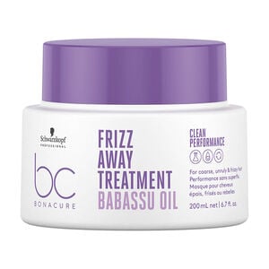 Masque lissant pour cheveux indisciplin&eacute;s BC Frizz Away