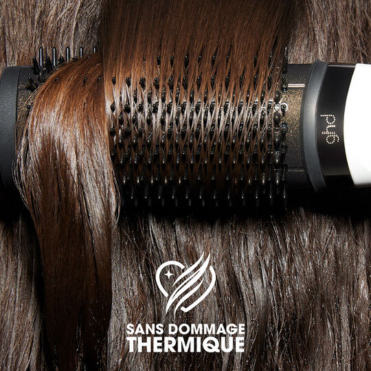 Brosse soufflante 2-en-1 Duet Blowdry noir