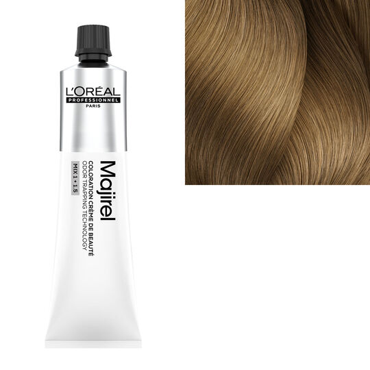 Coloration crème de beauté Majirel 8.31 blond clair doré cendré